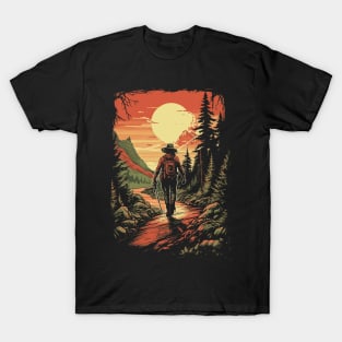 Trailblaze Your Way Through Nature - Hiking and Camping T-Shirt